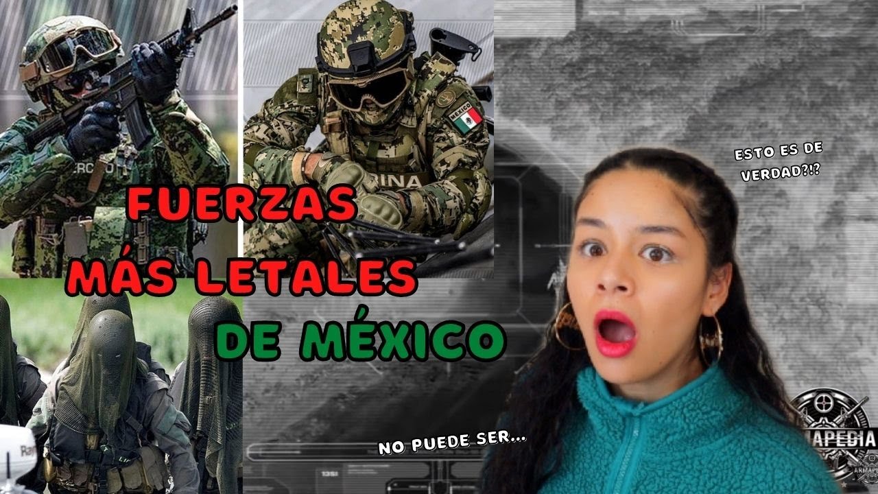 EXTRANJERA REACCIONA a TOP 10 FUERZAS ESPECIALES más LETALES de MEXICO 🇲🇽 | Fuerzas Mexicanas
