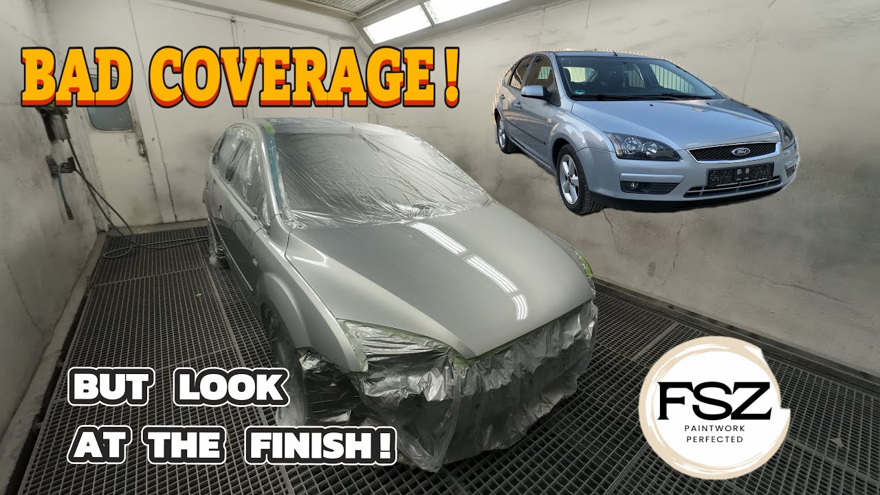 Car Painting Tutorial: Silver Metallic Coverage & Amazing Final Result