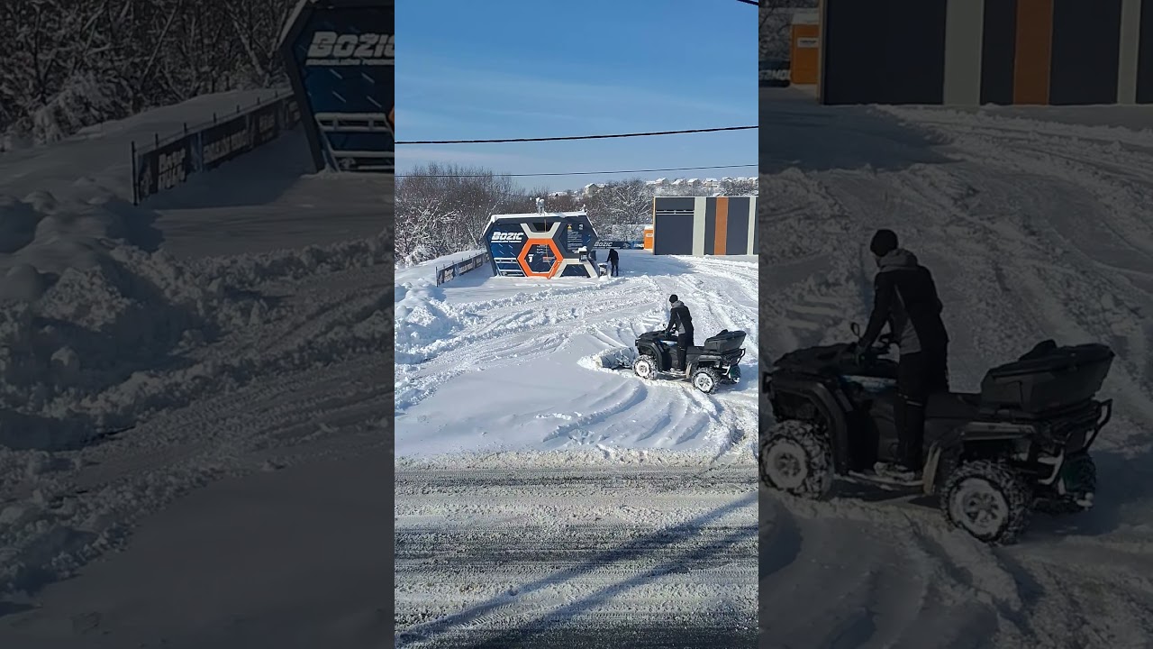 serbian snow falling 