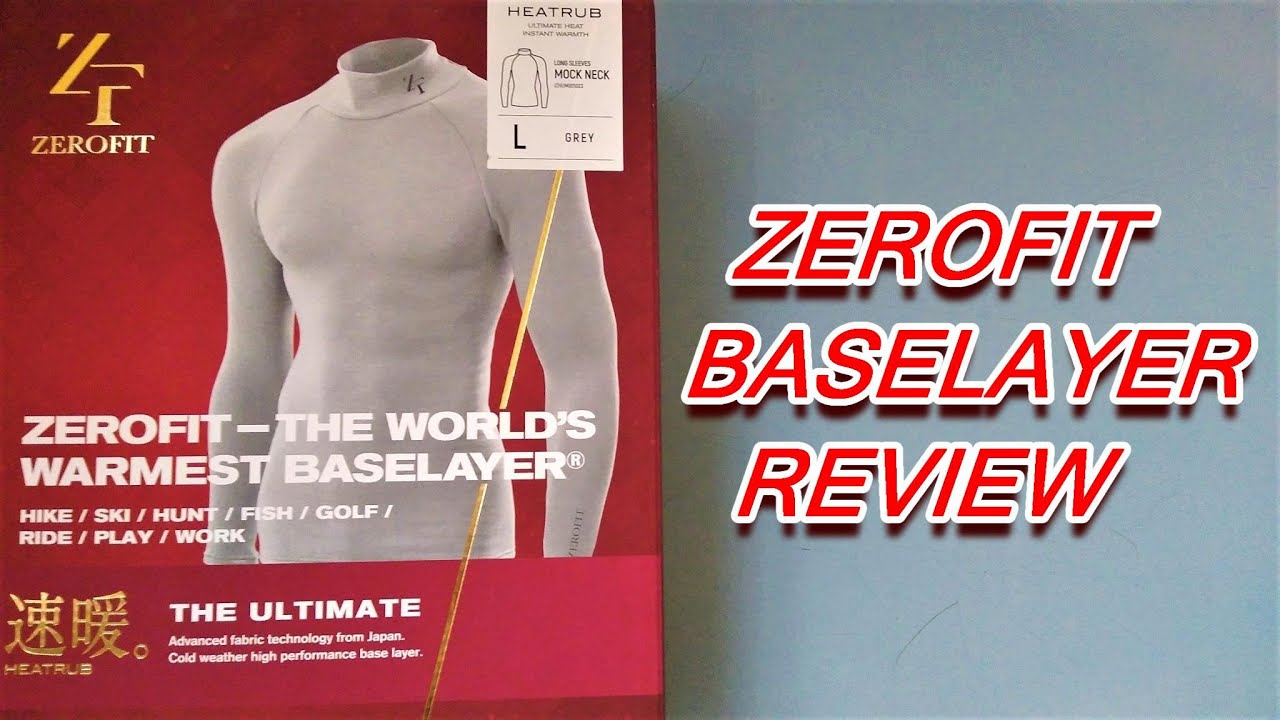★ ZEROFIT BASELAYER REVIEW ★