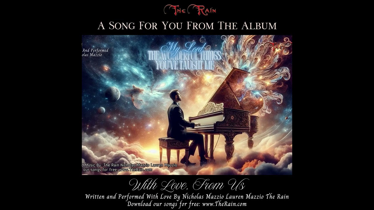 Q4a t321 Rescue Me My Prince Of Peace piano live sketch Nicholas Mazzio Lauren Mazzio The Rain