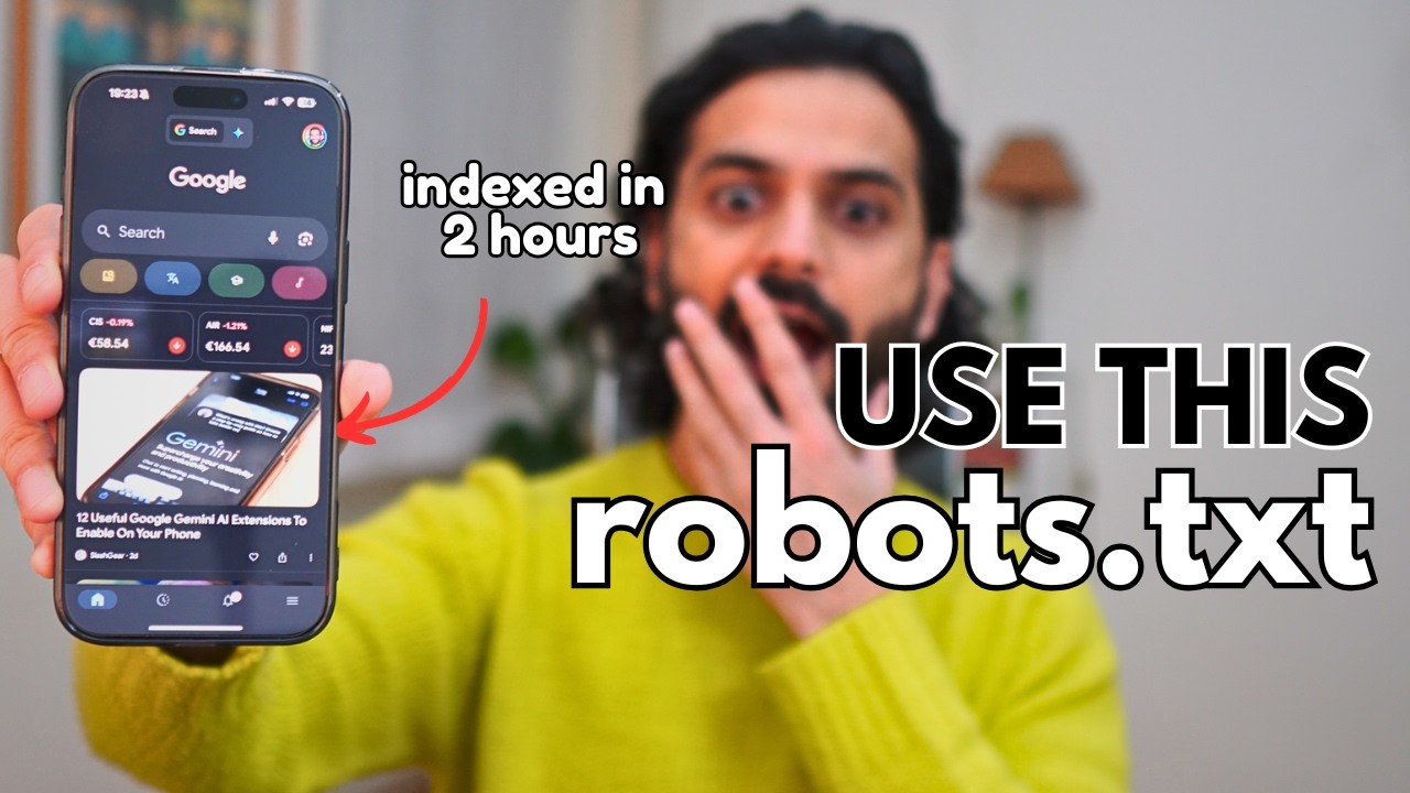 Хак Robots.txt для максимально быстрой индексации (Wordpress, Html, Shopify, Blogger)