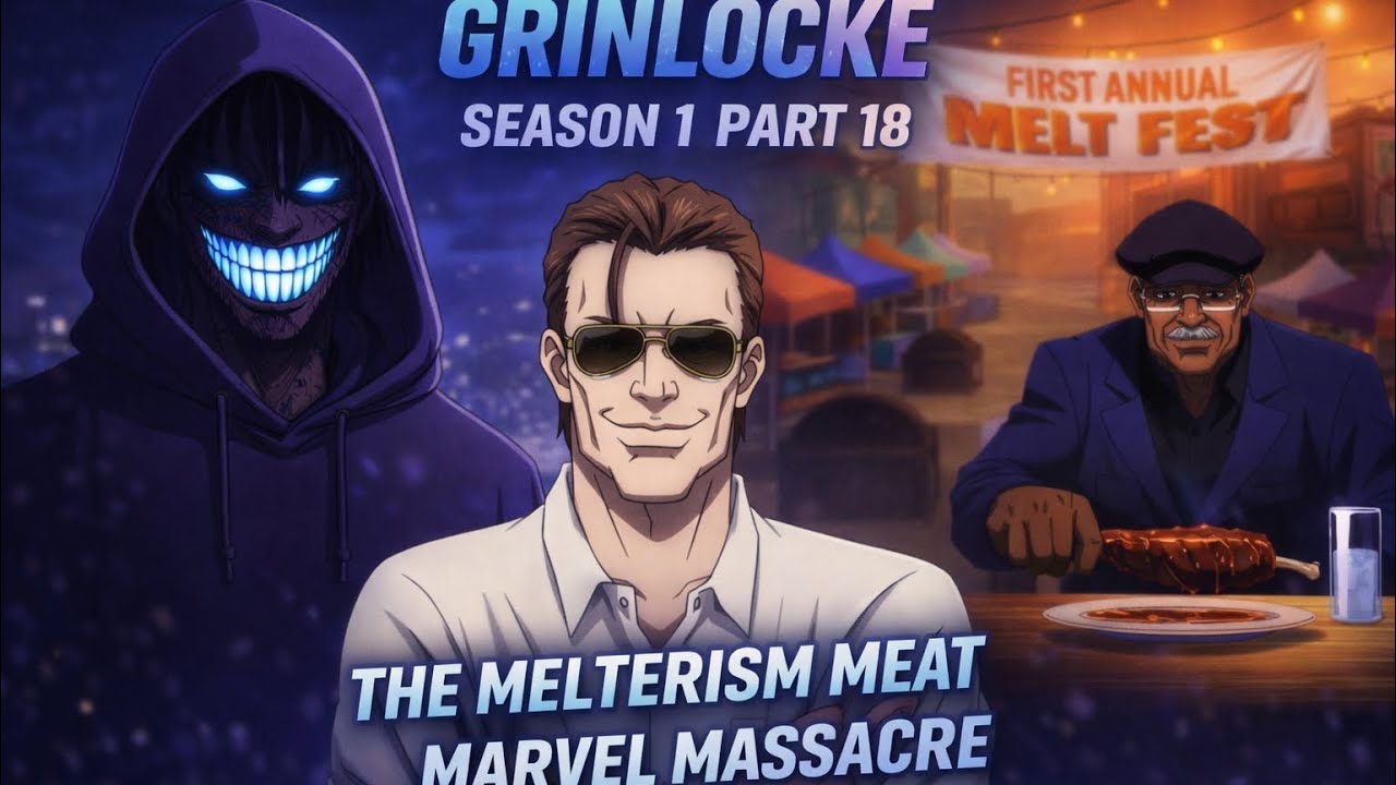 GRINLOCKE &mdash; &ldquo;Melterism&rdquo;  BBQ PARODY Episode | Season 1 Part 18 (Hood Horror Comedy Anime)