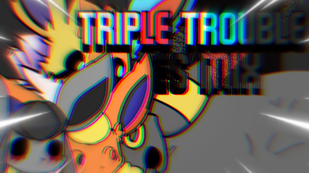 Friday Night Funkin: Triple Trouble Eeveelution Squad MIX (+FLP)