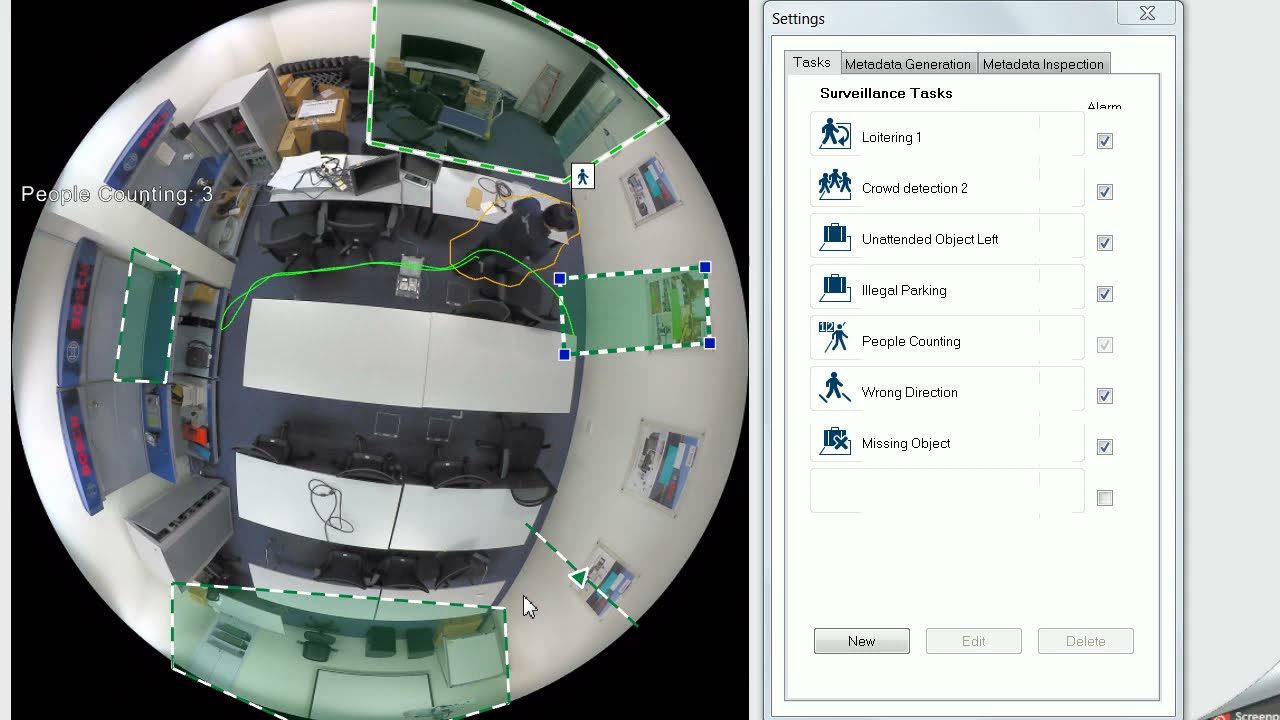 Bosch Flexidome panaromic IC with essential IVA