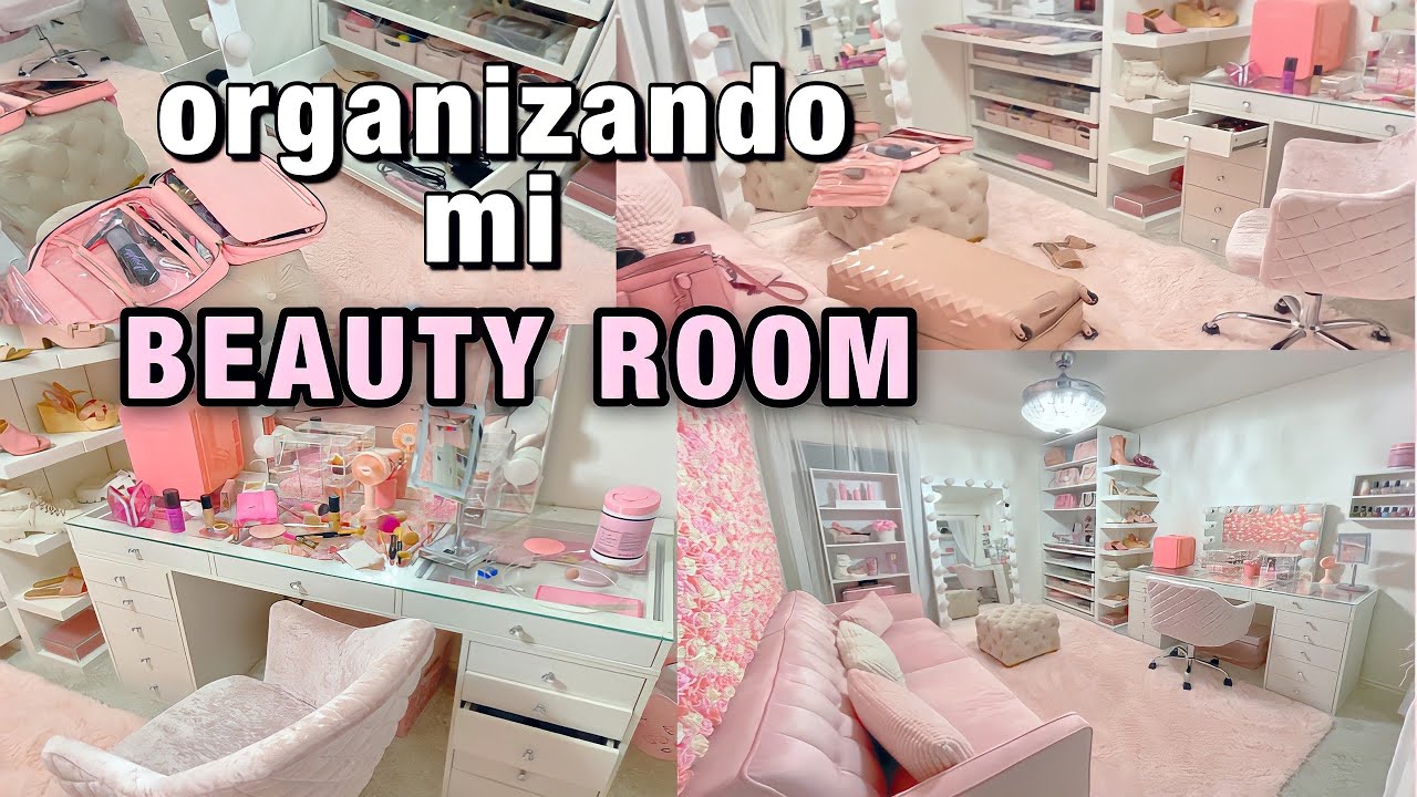 ORGANIZACION DE CUARTO DE MAQUILLAJE 2023 LIMPIANDO MI CUARTO ROOM TOUR