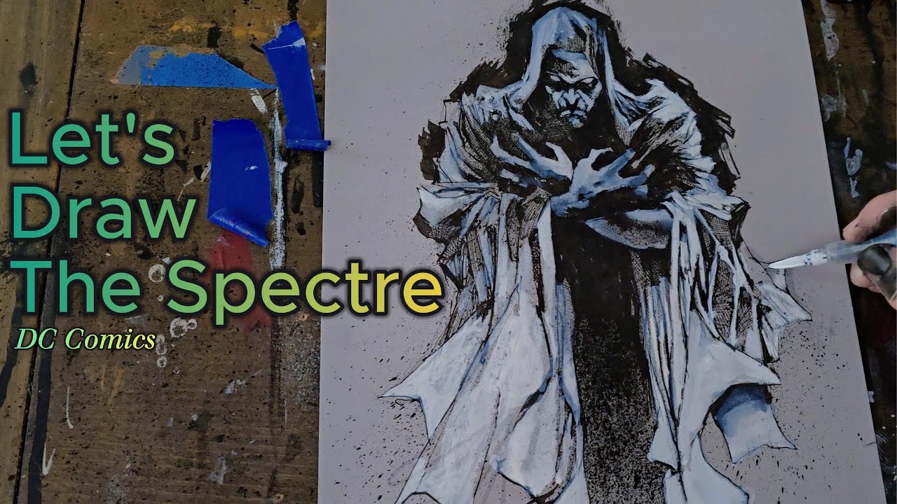 Let's Draw - DC Comic's The Spectre