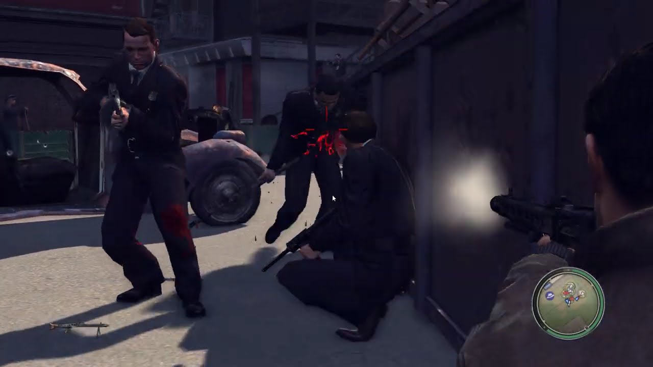 Mafia 2 NPC Wars Bodyguards vs Police And Swat Battle 2
