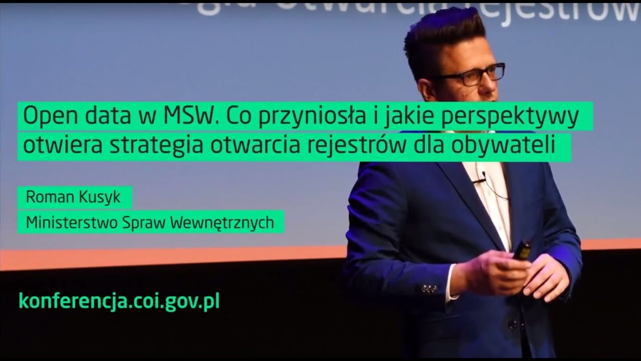 Państwo Usługowe: Open Data w MSW - strategia otwarcia rejestr&oacute;w dla obywateli