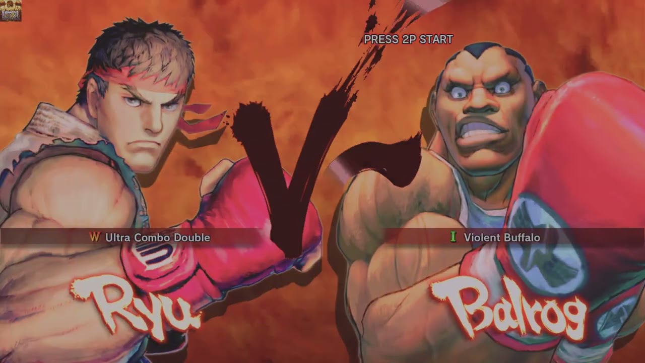 Ultra Street Fighter 4 Ryu Arcade Mode Gameplay (4K)