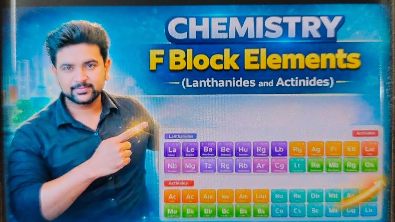 F block Elements Chemistry By Ravi Sir LIVE Class | BSc Nursing Entrance Exam | UP CNET