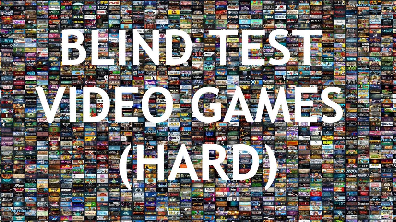 Blind Test Video Games 100 tracks (hard)