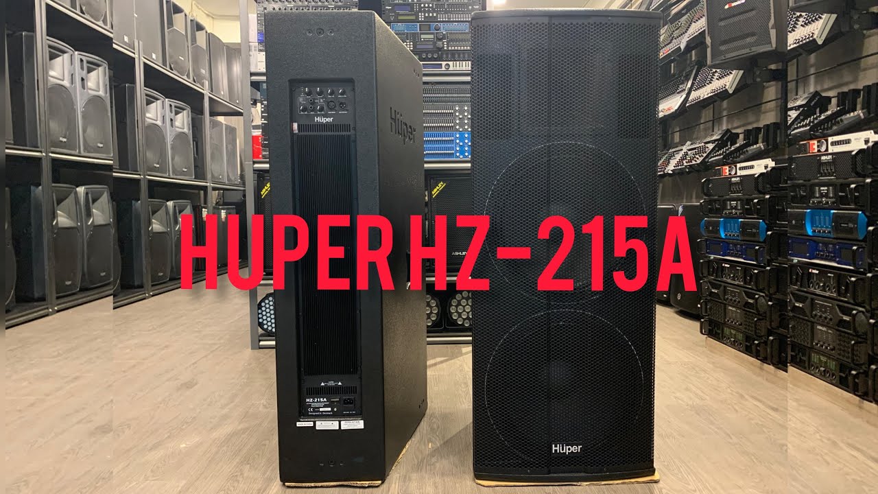 Huper HZ-215A 3way aktif system. Masa biasa aja???🤔