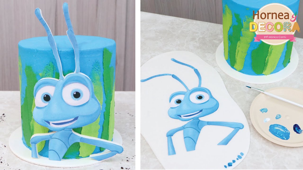 COMO PINTAR UN PERSONAJE SOBRE FONDANT / 