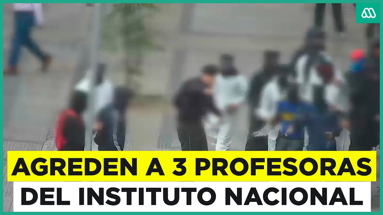 Tres profesoras son agredidas y rociadas con bencina por encapuchados en el Instituto Nacional