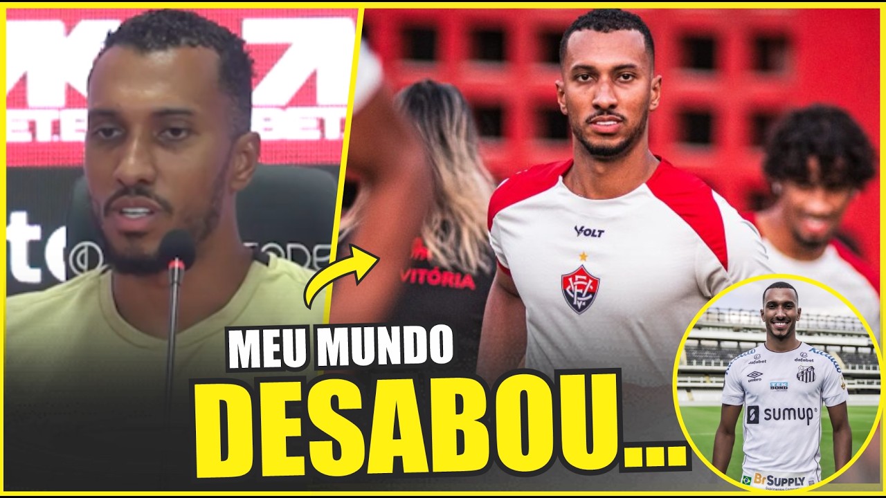 OLHA QUE TRISTE E CAÓTICA A SITUAÇÃO DO LUCAS BRAGA NO VITÓRIA E PORQUE ELE NÃO VAI MAIS JOGAR