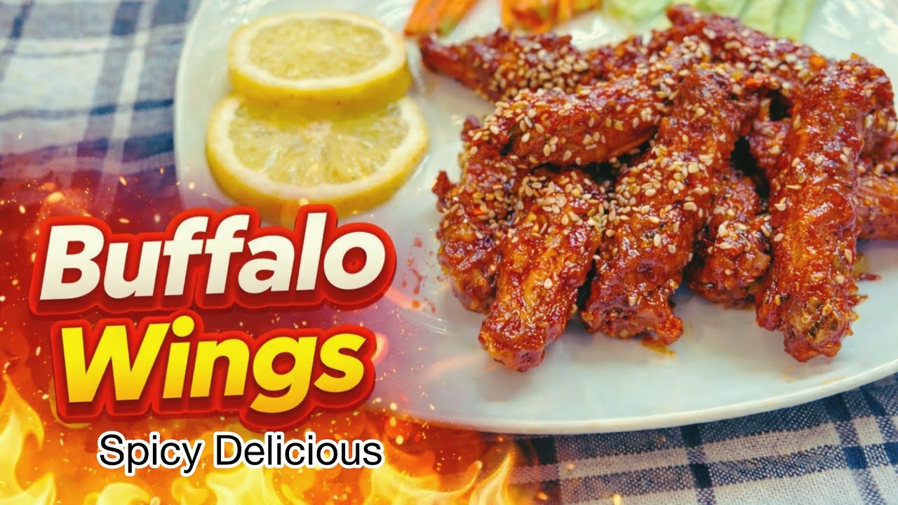 Buffalo Wings Recipe 🔥دستور پخت بوفالو وینگز
