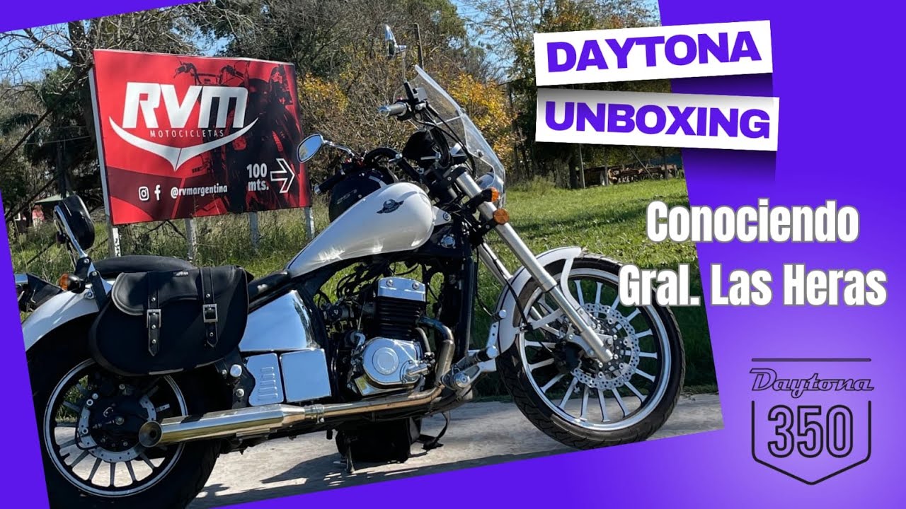 Así es el ensamblado de la Daytona 350 de RVM + conociendo Gral. Las Heras