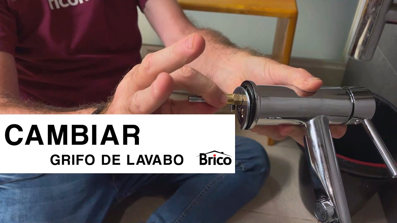 Cómo cambiar el GRIFO del LAVABO o cocina 🚿  ¡Fácil y rápido! – Bricomanía