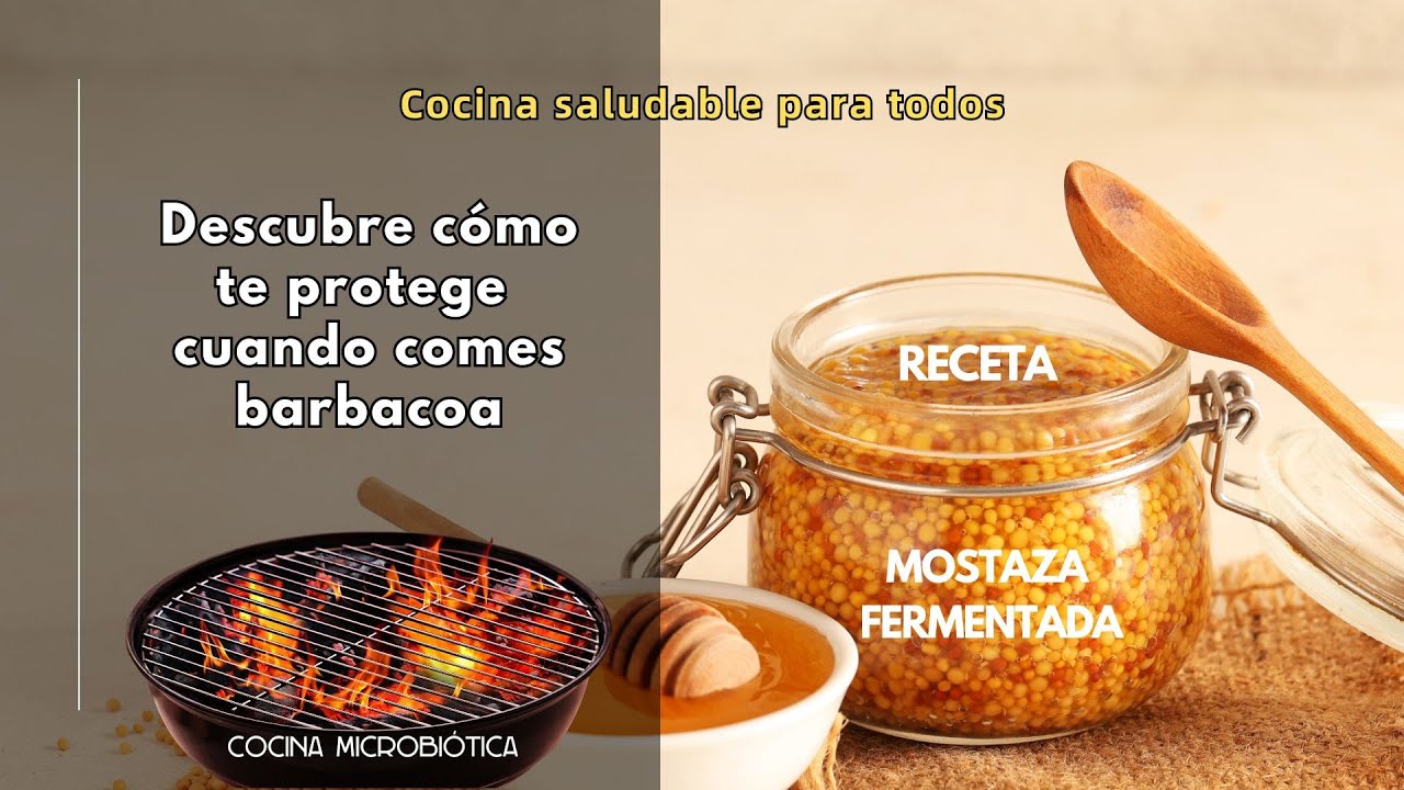 ✅ CÓMO HACER MOSTAZA CASERA | Y mejorar tu digestión cuando comes Barbacoa