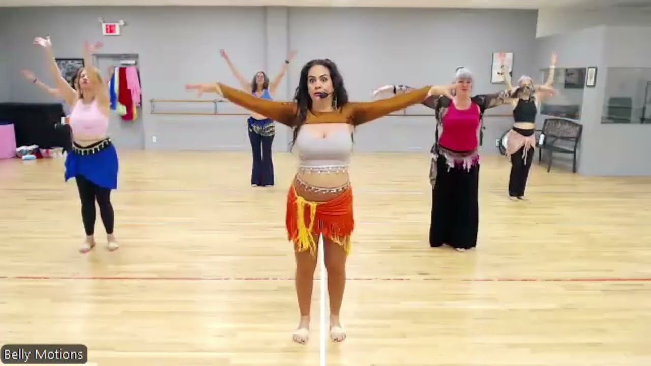 Sensual BELLY DANCE Class 💖💃 #bellydance #dance #exercise