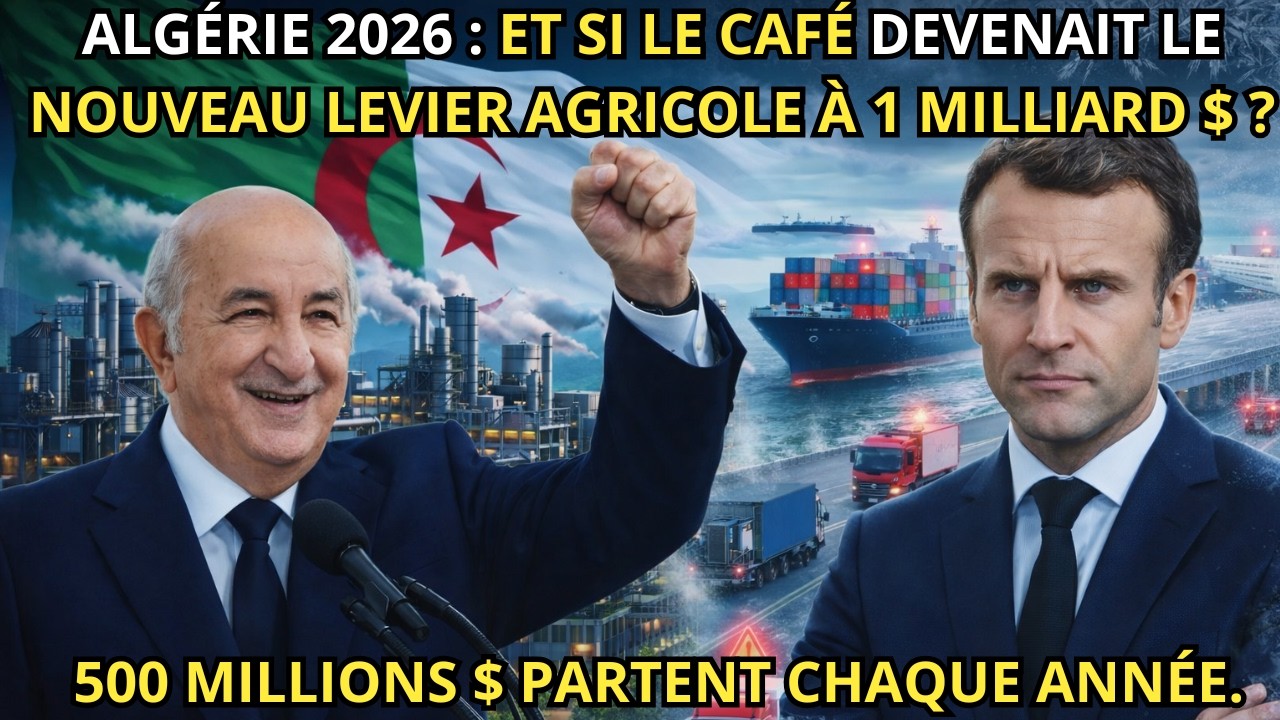 Algérie : Le Café Peut-il Économiser 500M$ d’Importations et Révolutionner l’Agriculture ?