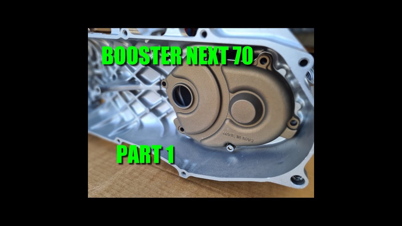 MBK BOOSTER NEXT 70 - (PART 1) Carters moteur + transmission