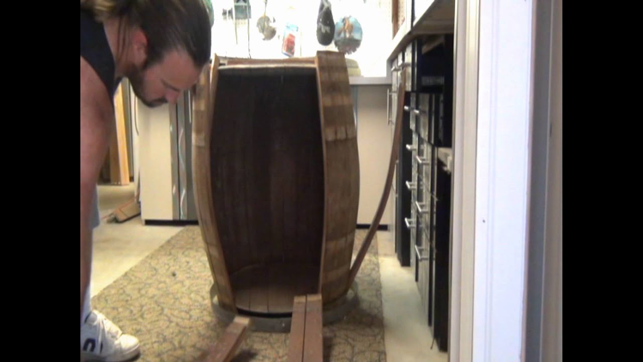 Ultimate Macaw Wine Barrel Nest Box Pt3 Disassemble & Reassemble (How To) 'of 4