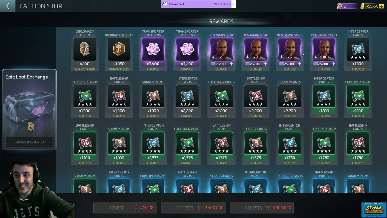 Star Trek Fleet Command - Bajoran Faction store and Dominion Armadas breakdown