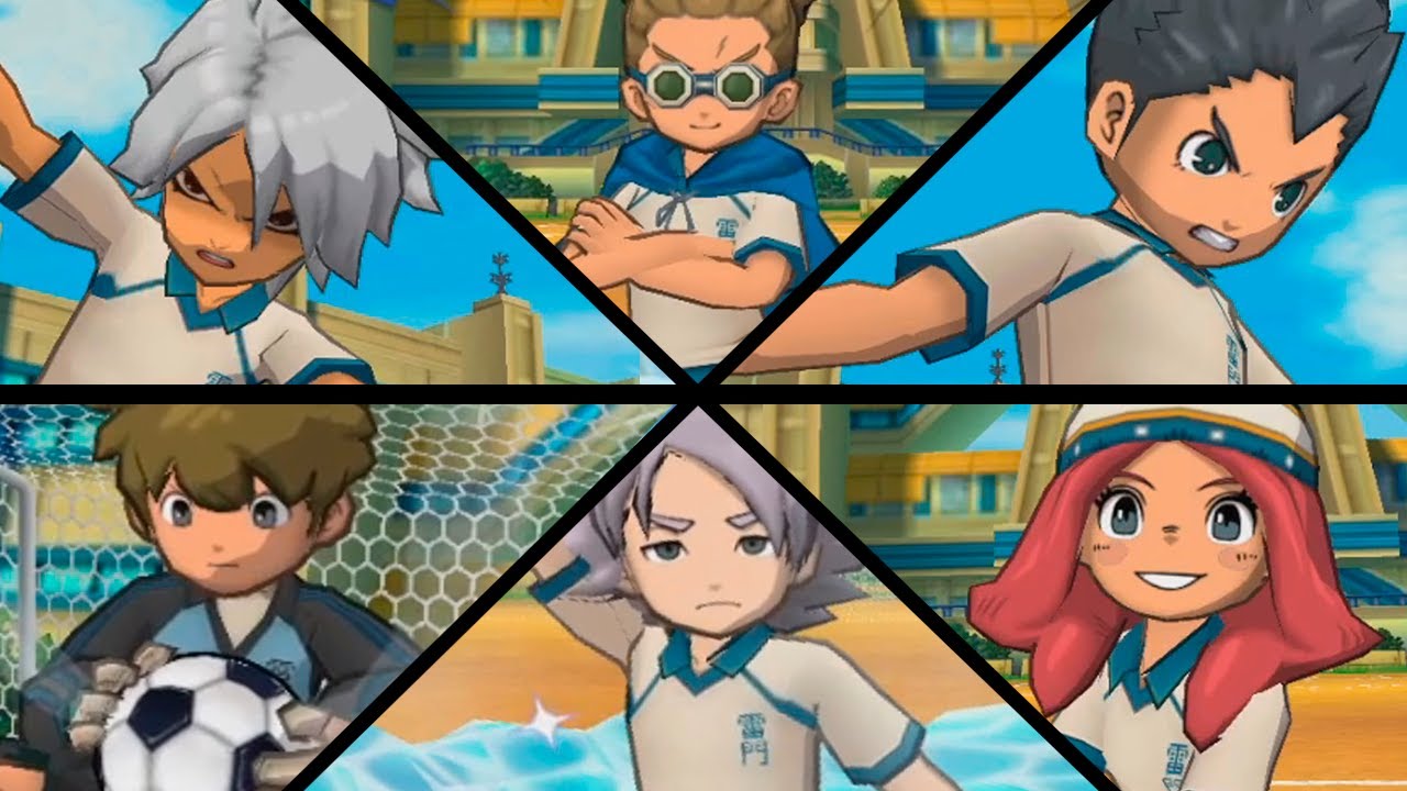 Raimon B | All Hissatsu Techniques | Inazuma eleven 3DS
