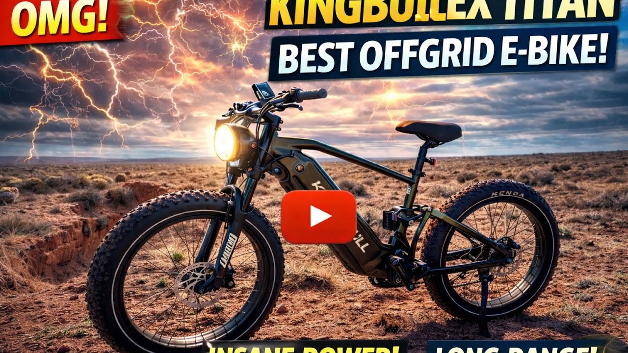 I Took the Kingbull EX Titan Off-Grid… This E-Bike Is a Beast