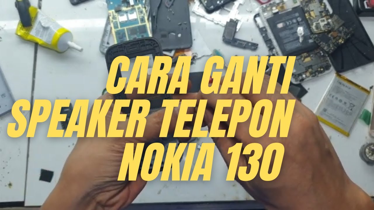 NOKIA 130, HOW TO CHANGE PHONE SPEKERS