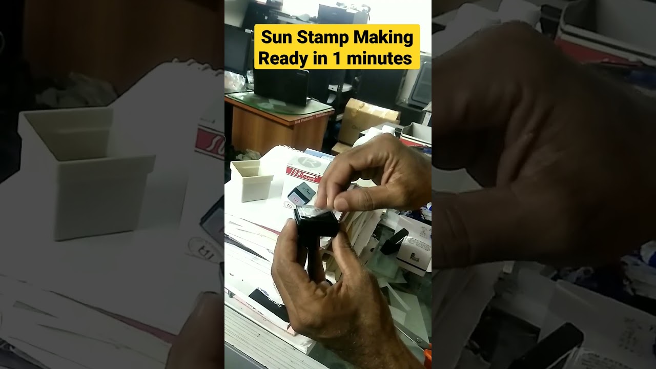 Sun Stamp | Sun Stamper fastest ready | #stamps #viral #shorts
