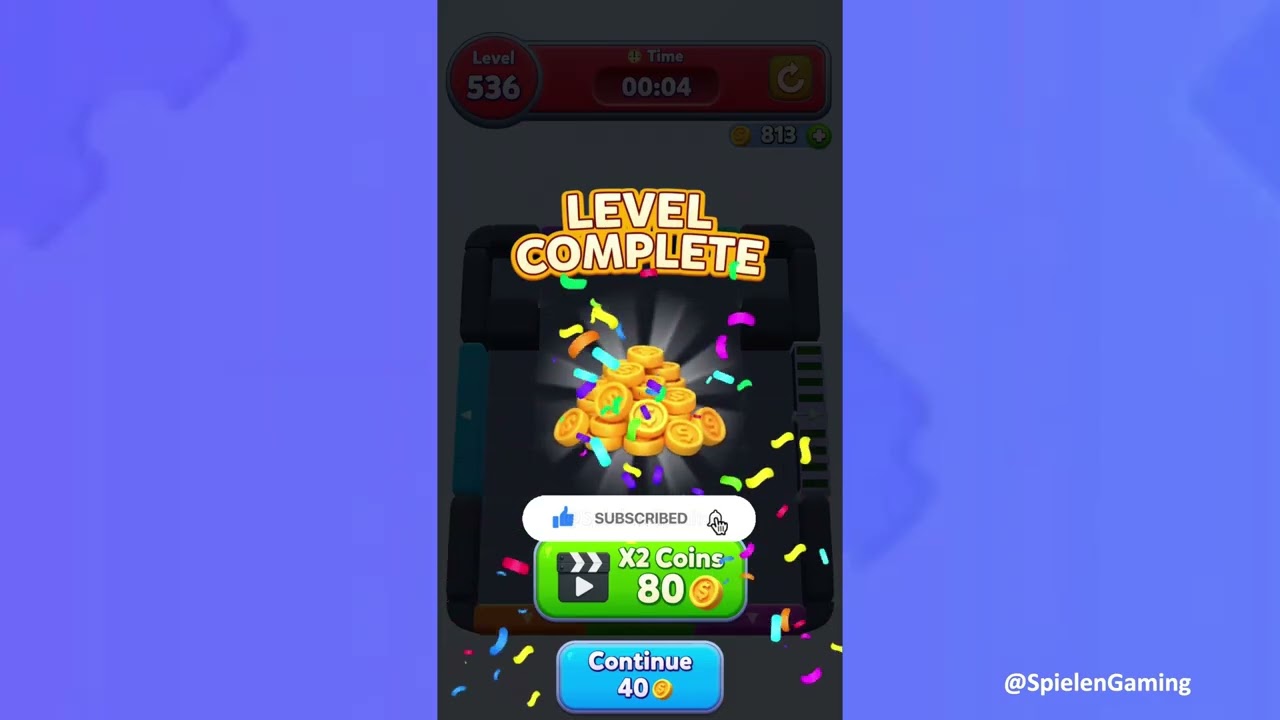 Color Block Jam Level 536 Solution Walkthrough