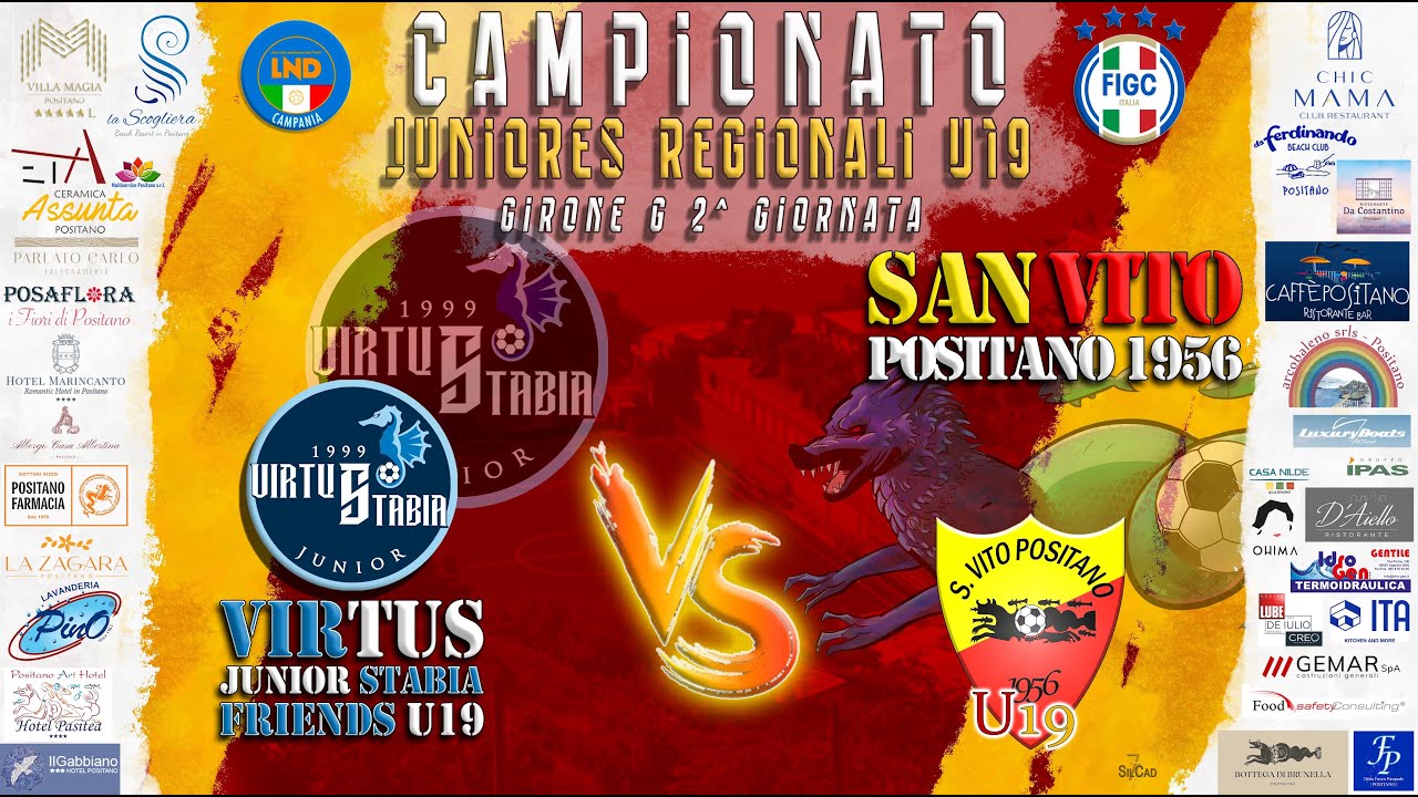 2^ Camp  REG U19 20-10-2025   IRTUS JUNIOR STABIA U19 vs SAN VITO POSITANO U19