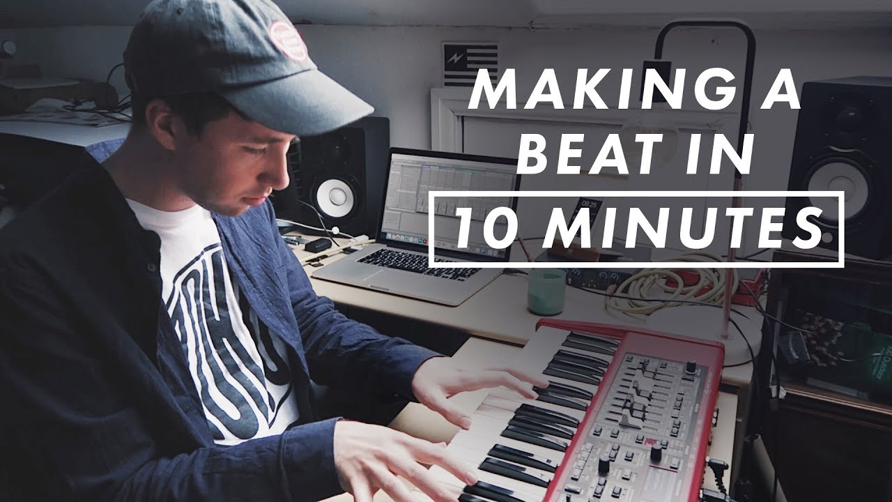 10 Minute Beat Challenge - Making A Chilled Beat From Scratch