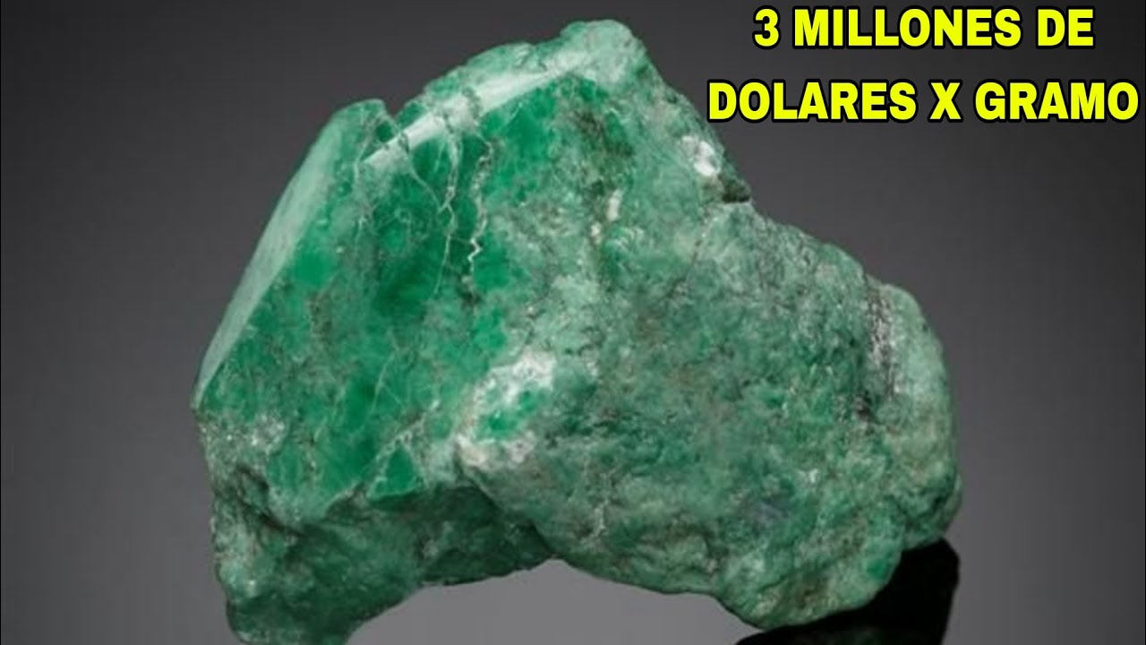 Los 10 MINERALES más CAROS del MUNDO