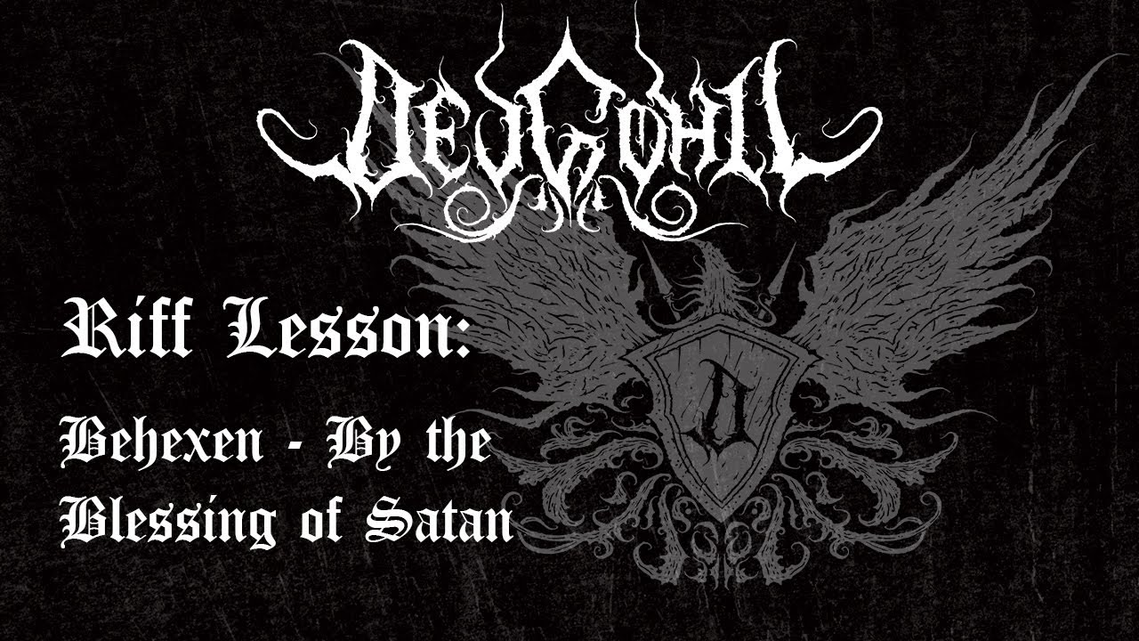 Behexen - By The Blessing Of Satan *WITH TABS* | Guitar Riff Lessons