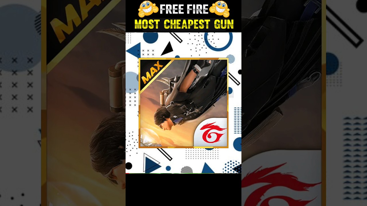 Free Fire Top 3 Cheapest Guns😱 Garena Free Fire🔥 