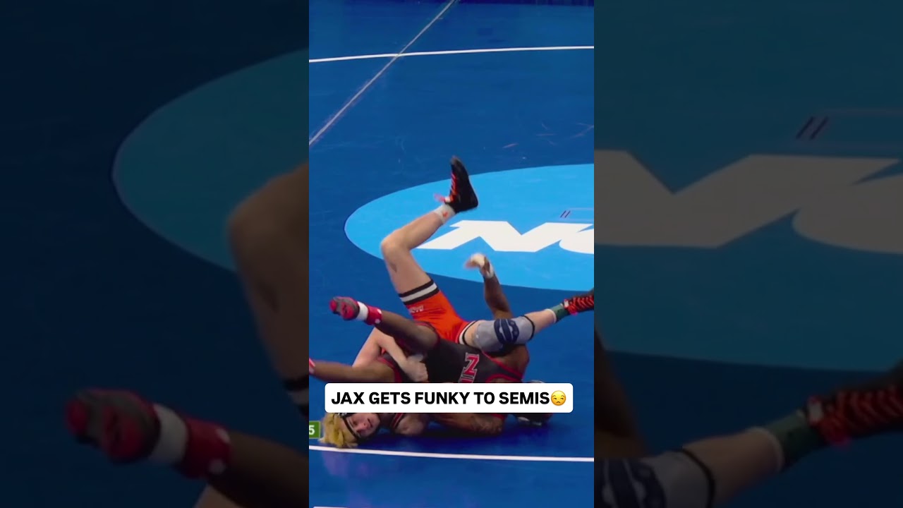 Jax Forrest with an NCAA quarterfinal tech!