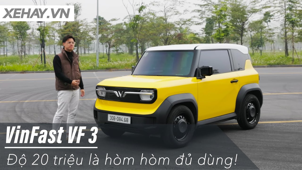 Xe mình mình độ: VinFast VF 3, dưới 20 triệu là hòm hòm đủ dùng! |XEHAY.VN|