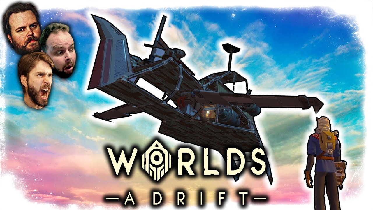 Chilling in the Sky |  Worlds Adrift Closed Beta 🔴 Live Gameplay 🔴