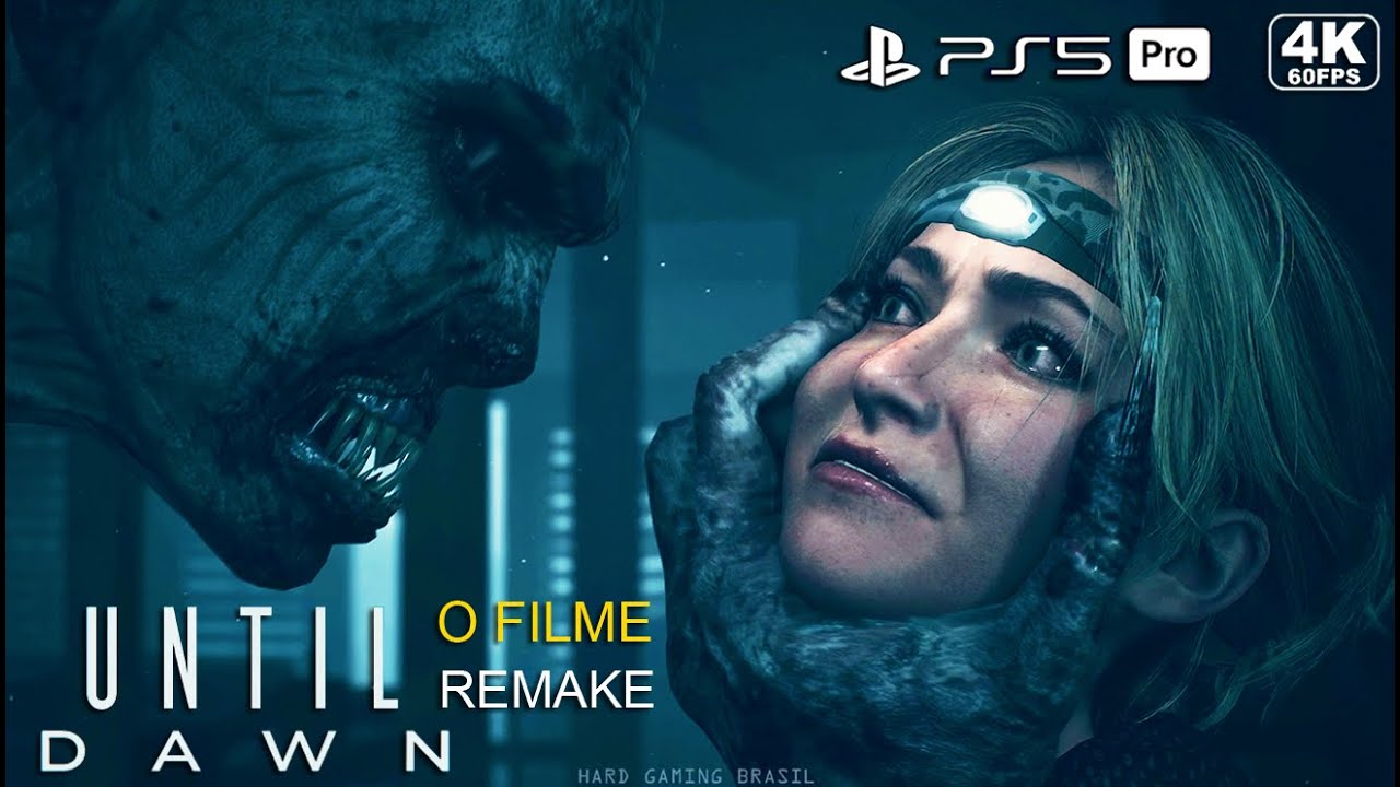 UNTIL DAWN REMAKE - O FILME GAMEPLAY COMPLETA EM PORTUGUÊS PT-BR TODOS OS SOBREVIVENTES PS5 PRO