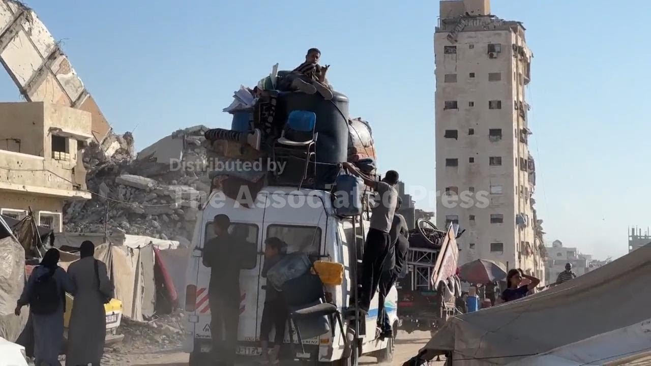 Palestinians packing to leave, as Israeli military urges full evacuation of Gaza City