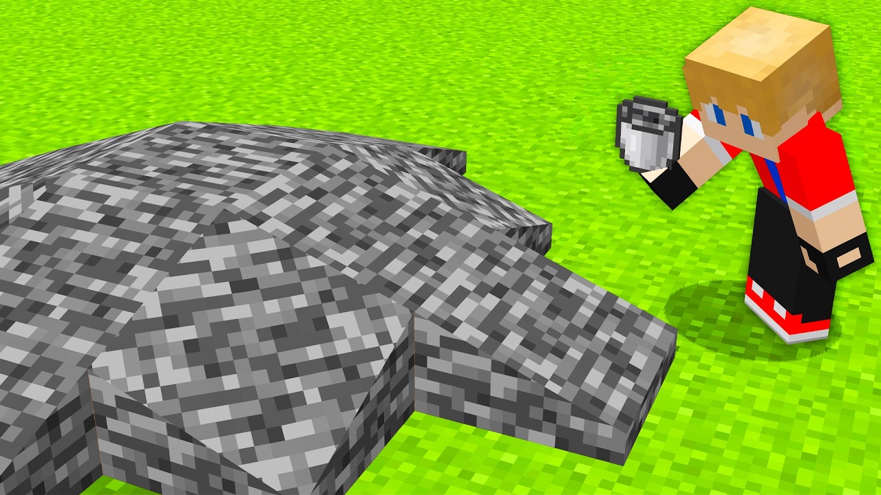 TRANSFORMEI os BLOCOS EM LÍQUIDO no Minecraft!