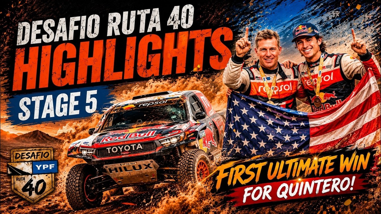 Quintero Beats Al-Attiyah in Ruta 40 Thriller! Desaf&iacute;o Ruta 40