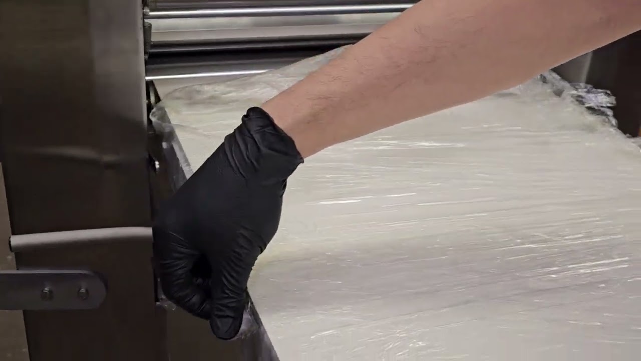 American Eagle Premium Stainless Steel Dough Sheeter Table Assembly and Removal Demonstration