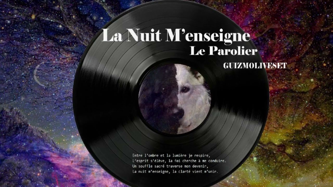 La Nuit M’enseigne Par Le Parolier GUIZMOLIVESET