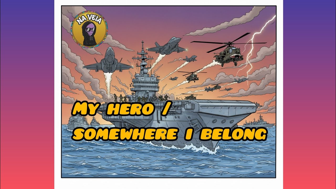 MY HERO / SOMEWHERE I BELONG #rock2000s #linkinpark #foofighters #MYHERO #warzone #soldiers 