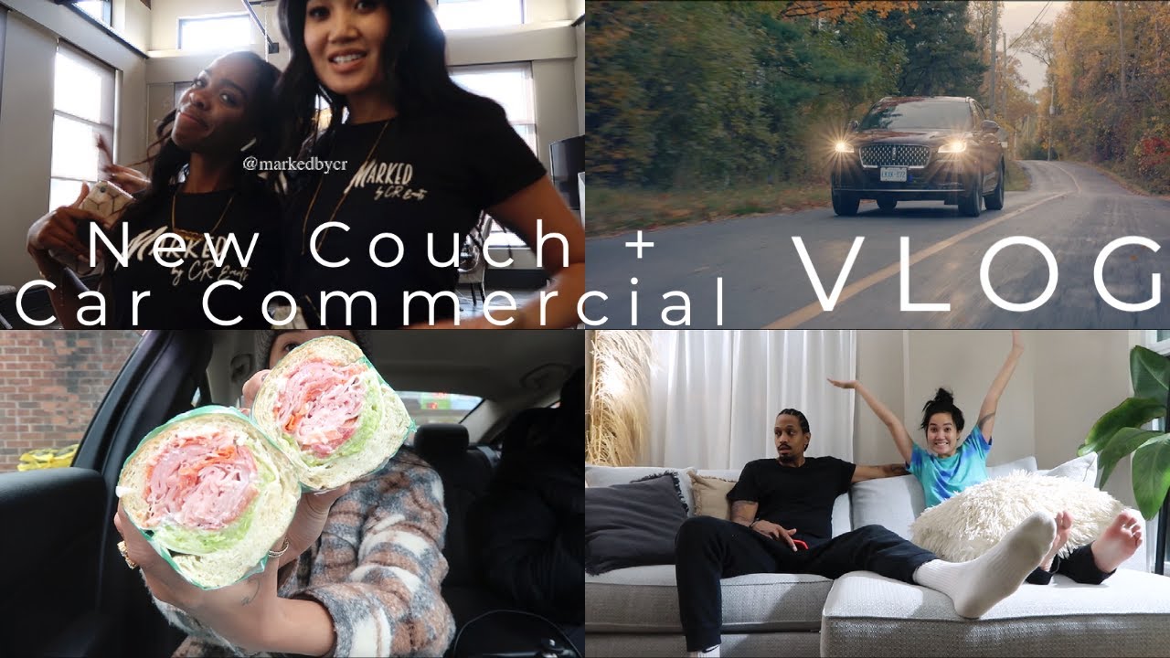 VLOG 2: New Piercing, New Couch, New Boots, Car Commercial..
